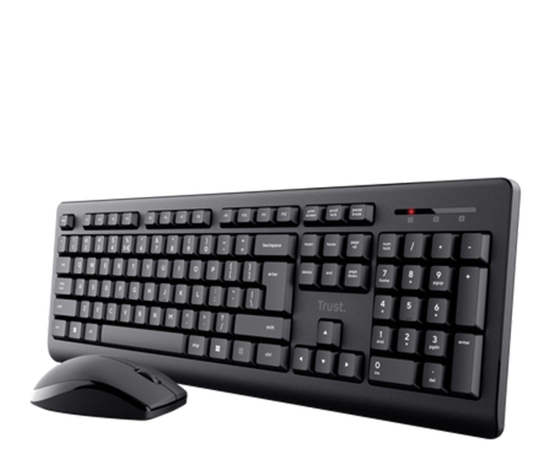 TRUST Zestaw klawiatura + mysz PRIMO bezprzewodowy 25347 - 1327393 - zdjęcie 2